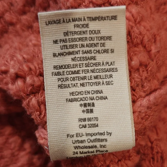 Free People Vibrant Orange Turtleneck Sweater - Picture 4 of 14